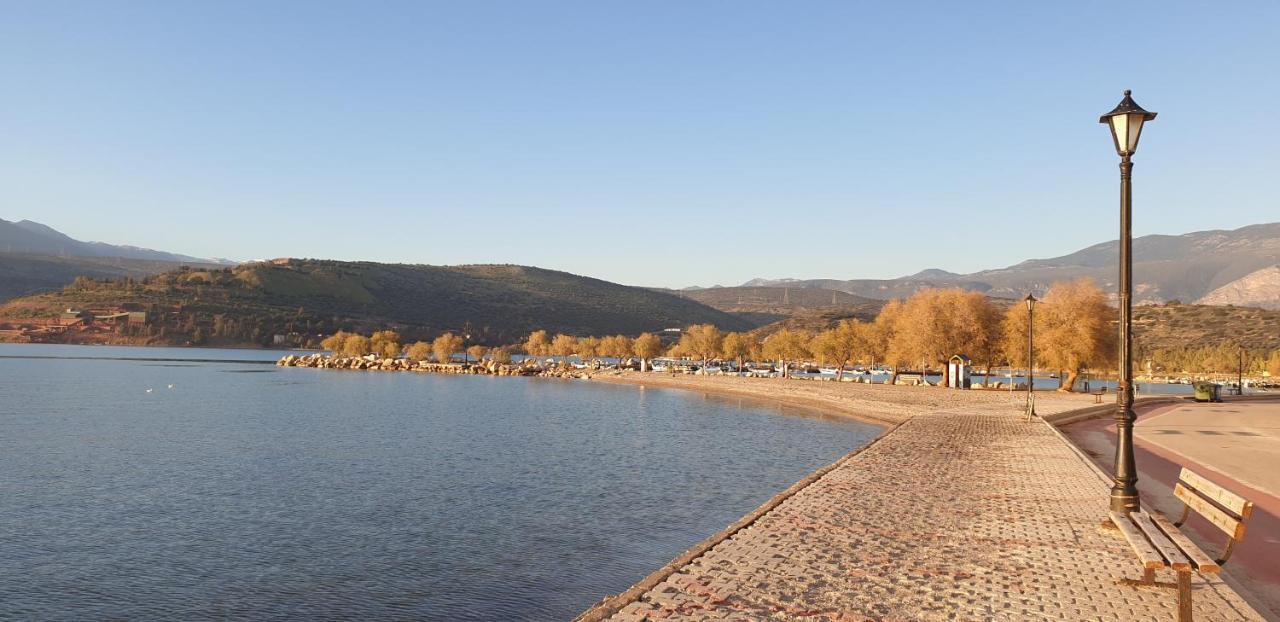 Beach House In Itea-Delphi Buitenkant foto