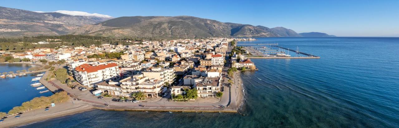 Beach House In Itea-Delphi Buitenkant foto