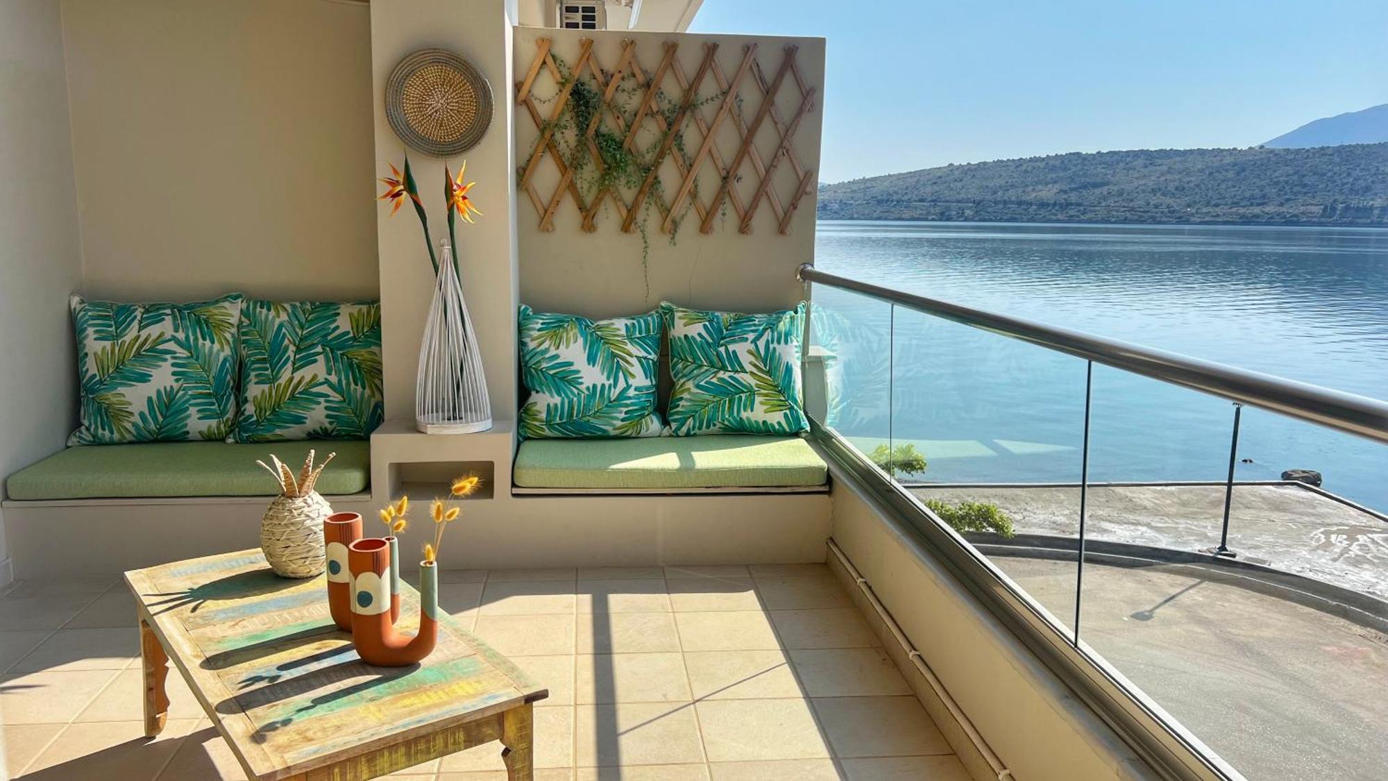 Beach House In Itea-Delphi Buitenkant foto